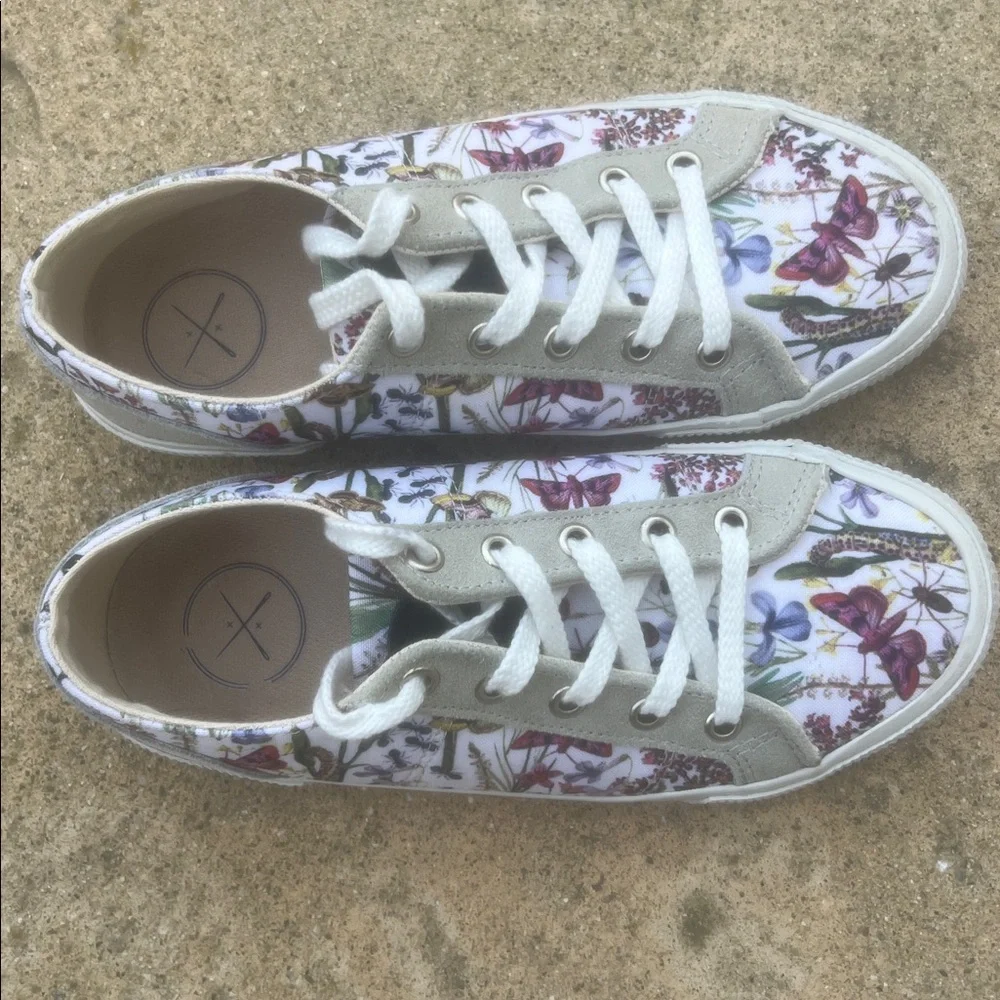 INKKAS Women's Monterey Lace up Sneakers Size 6 - Picture 4 of 9